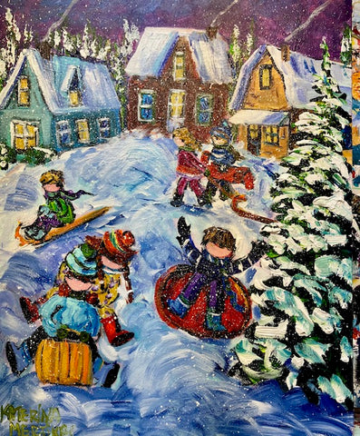 A Hill to Slide on by Katerina Mertikas