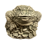 Bully Money Toad On Coins Statue