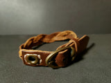 Mystery Braid Leather Bracelet by David Yi