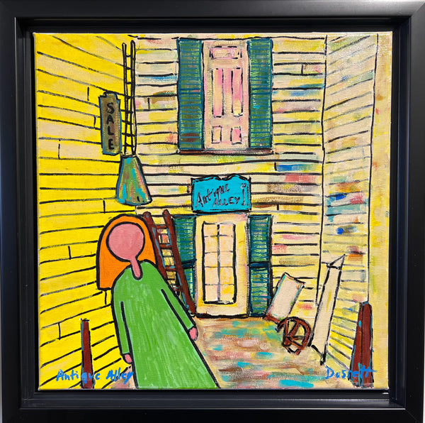 Antique Alley - original by David Dossett