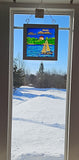 Sailing Suncatcher original art by Lucy De Sousa