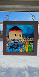 Kingston Confederation Basin Suncatcher original art by Lucy De Sousa
