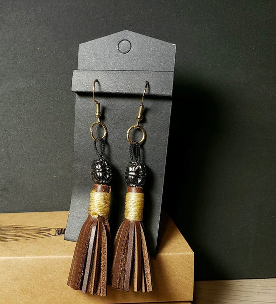 Mini Tassel Earrings by David Yi