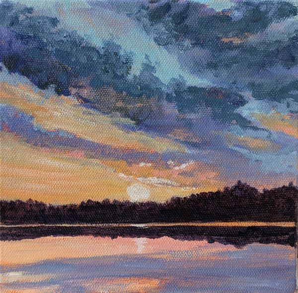 A Thousand Sunsets #42 original painting by Rosalyn Insley