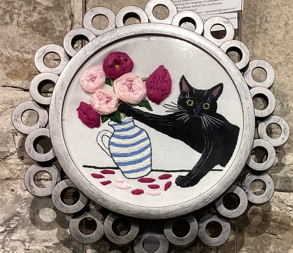 Bad Kitty - original artwork by Ravenhilarious