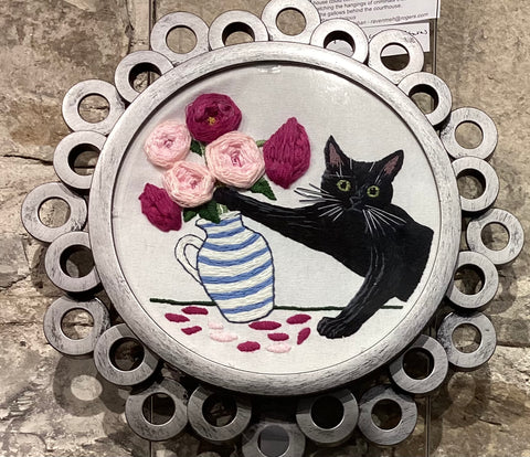 Bad Kitty - original artwork by Ravenhilarious