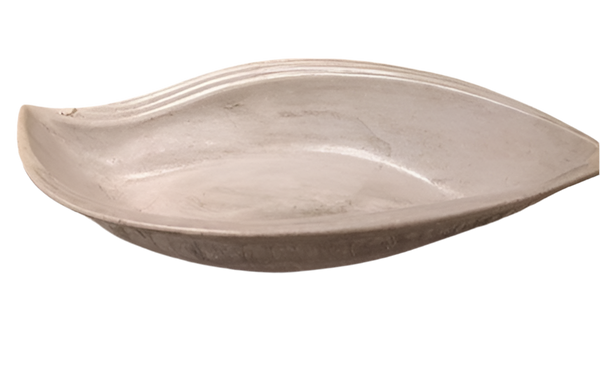 Canoe on the Rocks - concrete bowl #3