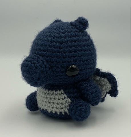 Crochet dragon