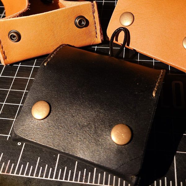Leather Pouch by David Yi