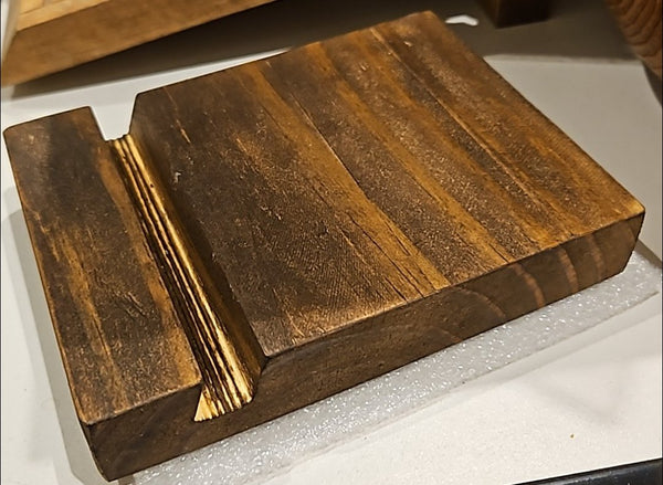 Wooden display stand, handcrafted by David De Sousa