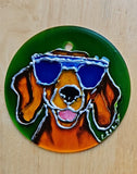 3 inch Suncatchers handpainted by Lucy De Sousa