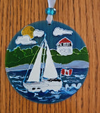 4 inch Suncatchers handpainted by Lucy De Sousa