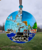 4 inch Suncatchers handpainted by Lucy De Sousa