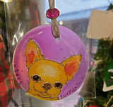 3 inch Suncatchers handpainted by Lucy De Sousa