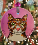 3 inch Suncatchers handpainted by Lucy De Sousa