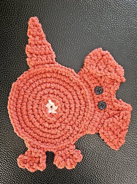 Crocheted coasters original by Lucy De Sousa