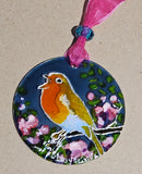 3 inch Suncatchers handpainted by Lucy De Sousa