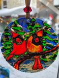 4 inch Suncatchers handpainted by Lucy De Sousa