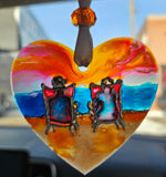 3 inch Suncatchers handpainted by Lucy De Sousa - Martello Alley