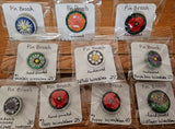Pin, brooches, by Lucy De Sousa