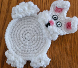 Crocheted coasters original by Lucy De Sousa