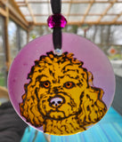 3 inch Suncatchers handpainted by Lucy De Sousa