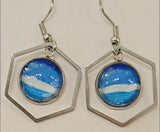 Beach Theme Earrings by Lucy De Sousa