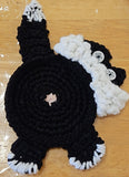 Crocheted coasters original by Lucy De Sousa
