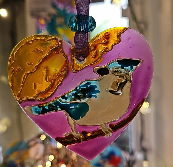 3 inch Suncatchers handpainted by Lucy De Sousa