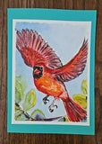 Handpainted Cards by Lucy De Sousa