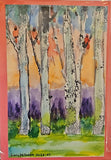 Handpainted Cards by Lucy De Sousa