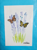 Handpainted Cards by Lucy De Sousa