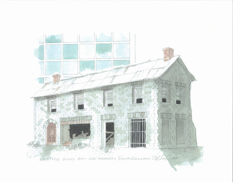 Karnosfskis Family Bakery Print by Richard Armstrong