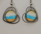 Beach Theme Earrings by Lucy De Sousa