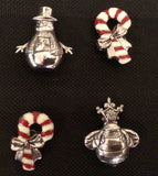 Magnetic bees, ladybug, dragonfly, snowman, Acorn, blue bird, polar bear by Ron