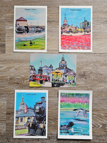 Kingston scenes Postcards by Lucy