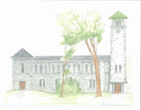 Grant Hall Queen’s University Print by Richard Armstrong