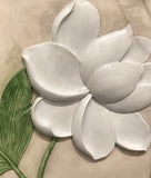 Large Square Magnolia Flower Wall