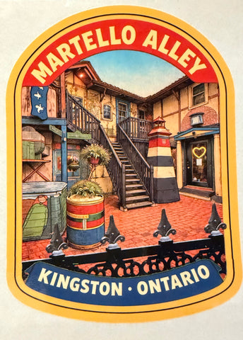 Sticker of Martello Alley