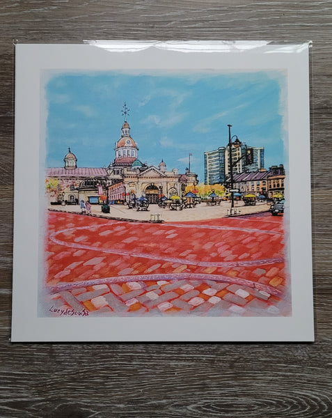 Assorted Kingston Prints 12"×12" by Lucy De Sousa