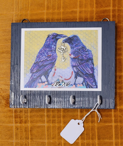 Key holder Ravens by Lucy