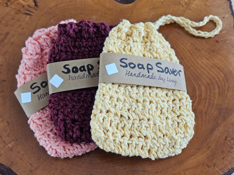 Soap Saver & Exfoliate  by Lucy De Sousa