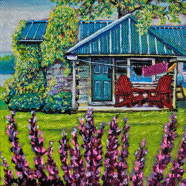 Tranquil- original art by Lucy De Sousa