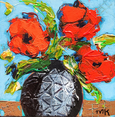 Autumn Blue - original art by Melissa Kingscott