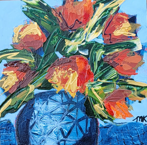 Little Pop of Fall - original art by Melissa Kingscott