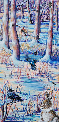 Wingin' It with the Wild Ones original artwork by Lucy De Sousa