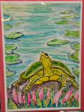 Handpainted Cards by Lucy