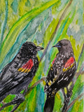 Handpainted Cards by Lucy