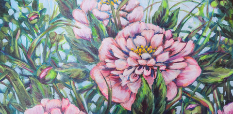 Colours of Summer - Original by Rebecca McKelvie