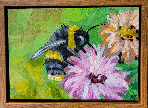 Among the Blooms #2 - Original art by Melissa